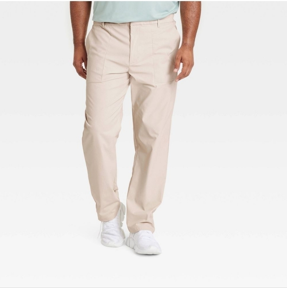 All In Motion Tan Commuter Pants 34x34
